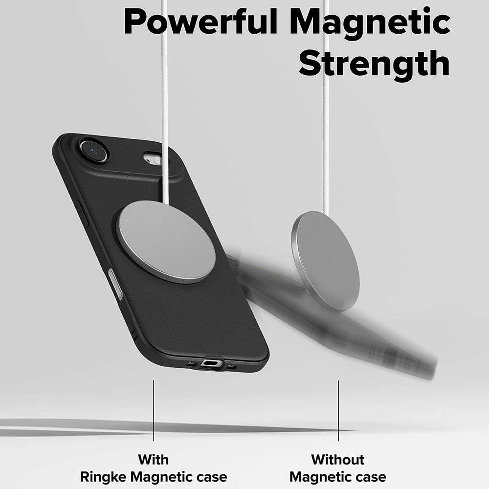 Husa de protectie Ringke Onyx MagSafe compatibil cu iPhone 17 Air, Negru