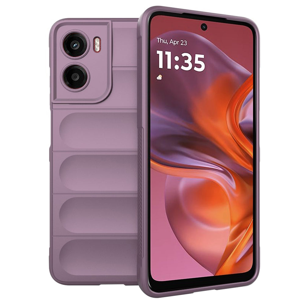 Husă de protecție Techsuit Magic Shield pentru Motorola Moto G05 / E15, mov