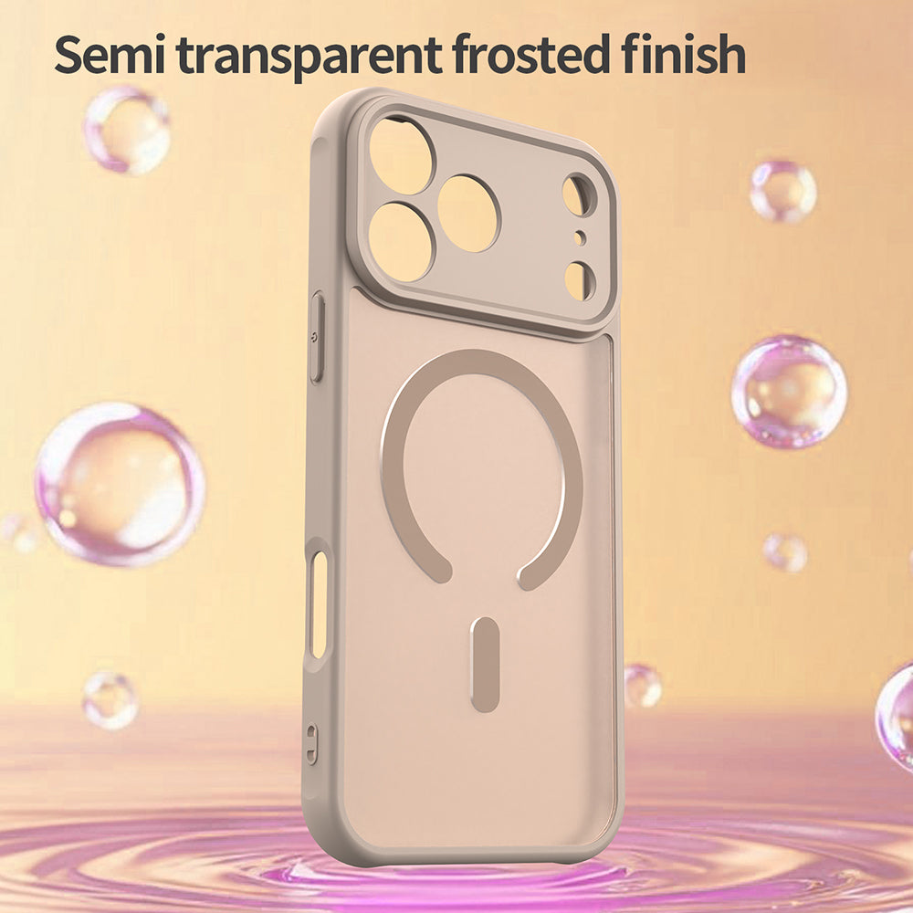Husa de protectie Techsuit HaloFrost II MagSafe compatibil cu iPhone 17 Pro Max, Auriu