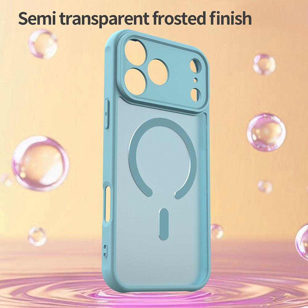 Husa de protectie Techsuit HaloFrost II MagSafe compatibil cu iPhone 17 Pro, Verde Menta