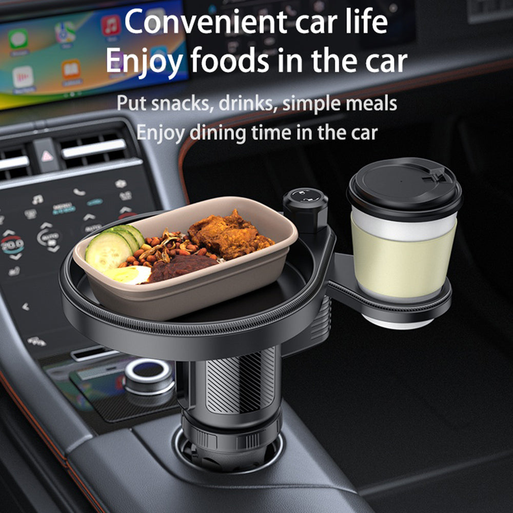 Suport Yesido 3in1 Car Cup (C180), Adjustable Rotation Base, Storage Expansion, Easy Installation, Firmly Fixed, Negru