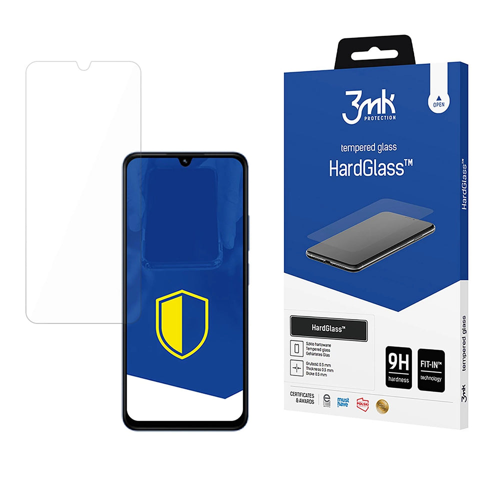Folie de protectie 3mk HardGlass Tempered compatibil cu Xiaomi Redmi 14C / Poco C75 / Xiaomi Redmi A5 4G (Regional), Transparent