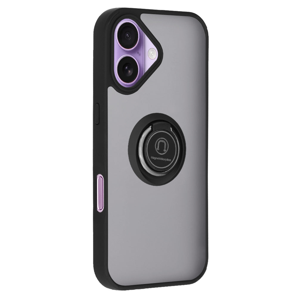 Husa de protectie Techsuit Glinth compatibil cu iPhone 17, Negru