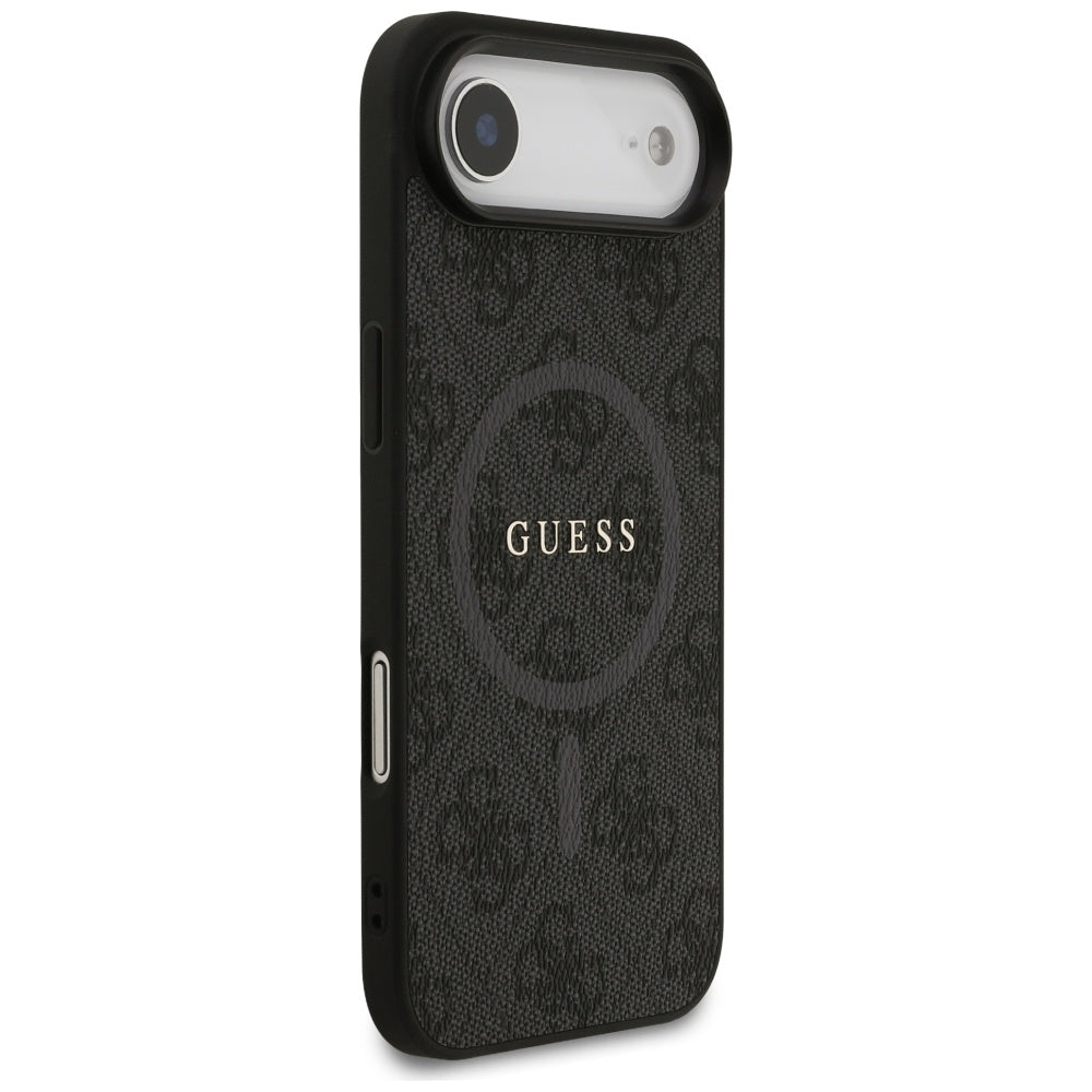 Husa de protectie Guess 4G Ring Classic Logo MagSafe (GUHMP17MG4GFRK) compatibil cu iPhone 17 Air, Negru