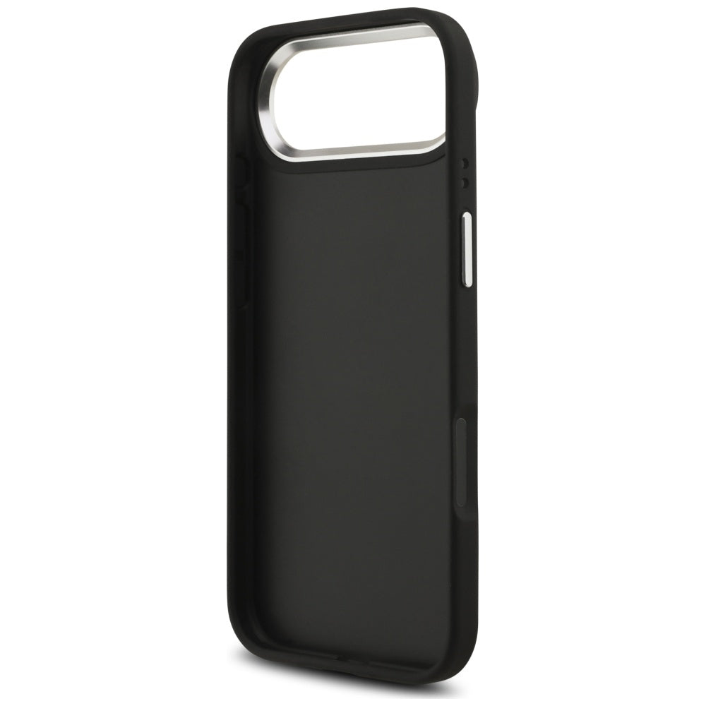Husa de protectie Guess Hardcase 4G Grained Big and Classic Logo (GUHCP17MPG4SMCEK) compatibil cu iPhone 17 Air, Negru