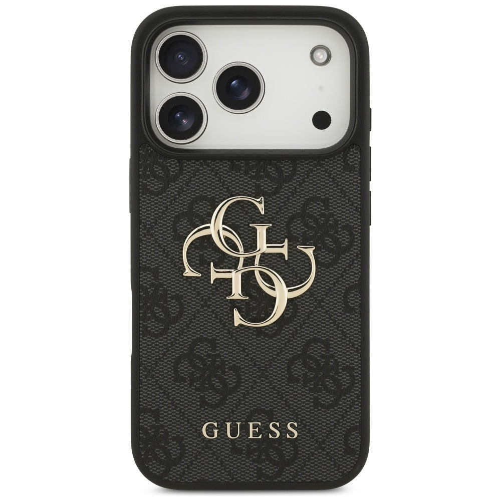 Husa de protectie Guess Hardcase 4G Big Logo (GUHCP17X4GMGGR) compatibil cu iPhone 17 Pro Max, Negru