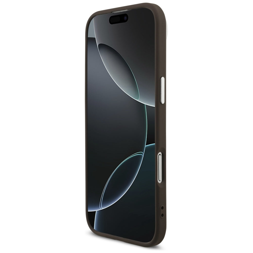 Husa de protectie Guess Hardcase Big 4G Logo Classic Logo (GUHCP17MP4G4SMCW) compatibil cu iPhone 17 Air, Maro