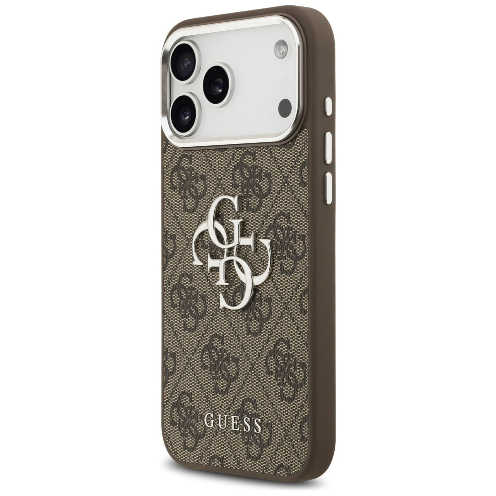 Husa de protectie Guess Hardcase Big 4G Logo Classic Logo (GUHCP17XP4G4SMCW) compatibil cu iPhone 17 Pro Max, Maro
