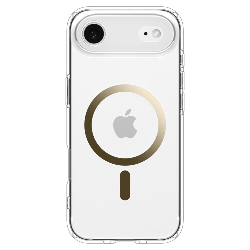 Husa de protectie Spigen Ultra Hybrid MagSafe (ACS10315) compatibil cu iPhone 17 Air, Transparent /Gold