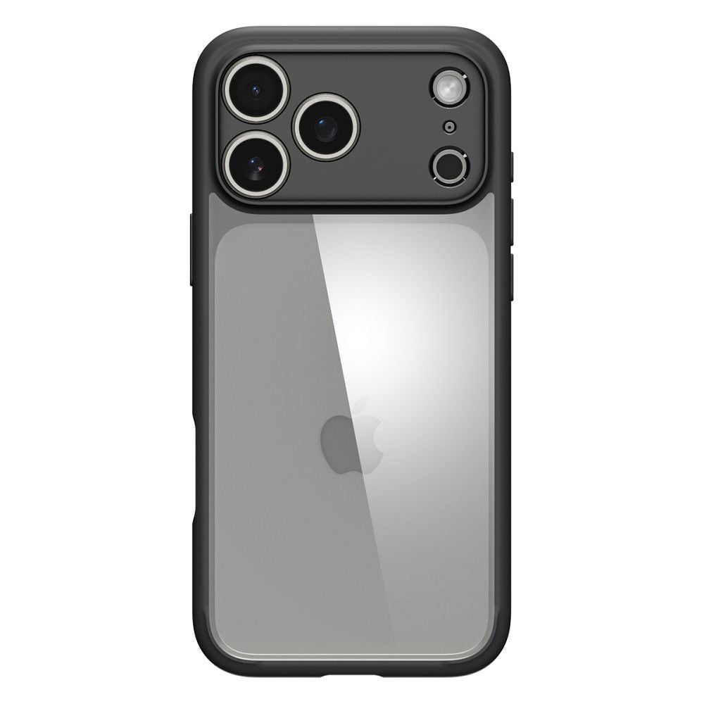 Husa de protectie Spigen Ultra Hybrid (ACS10343) compatibil cu iPhone 17 Pro, Negru Mat