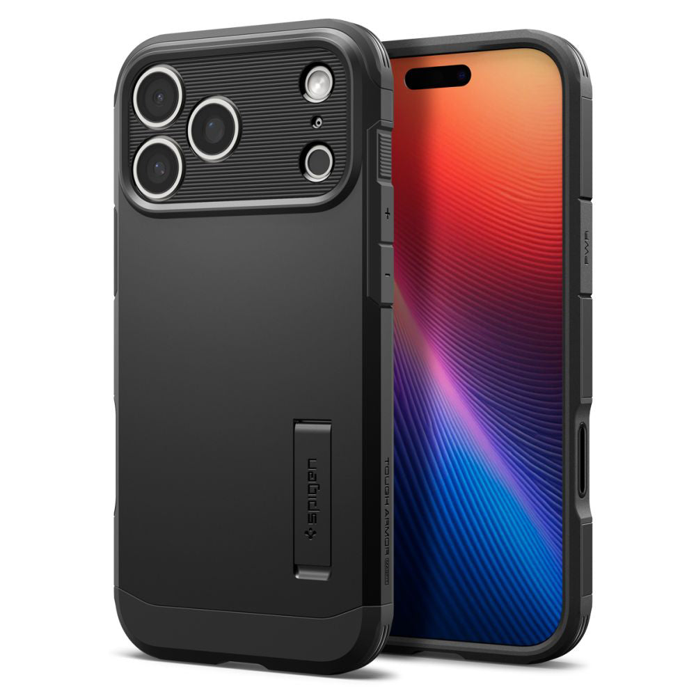 Husa pentru iPhone 17 Pro - Spigen Tough Armor "T" MagSafe (ACS10361) - Black