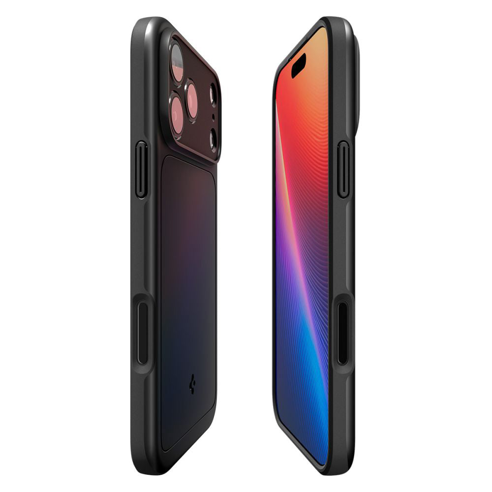 Husa de protectie Spigen Thin Fit MagSafe (ACS10339) compatibil cu iPhone 17 Pro, Negru