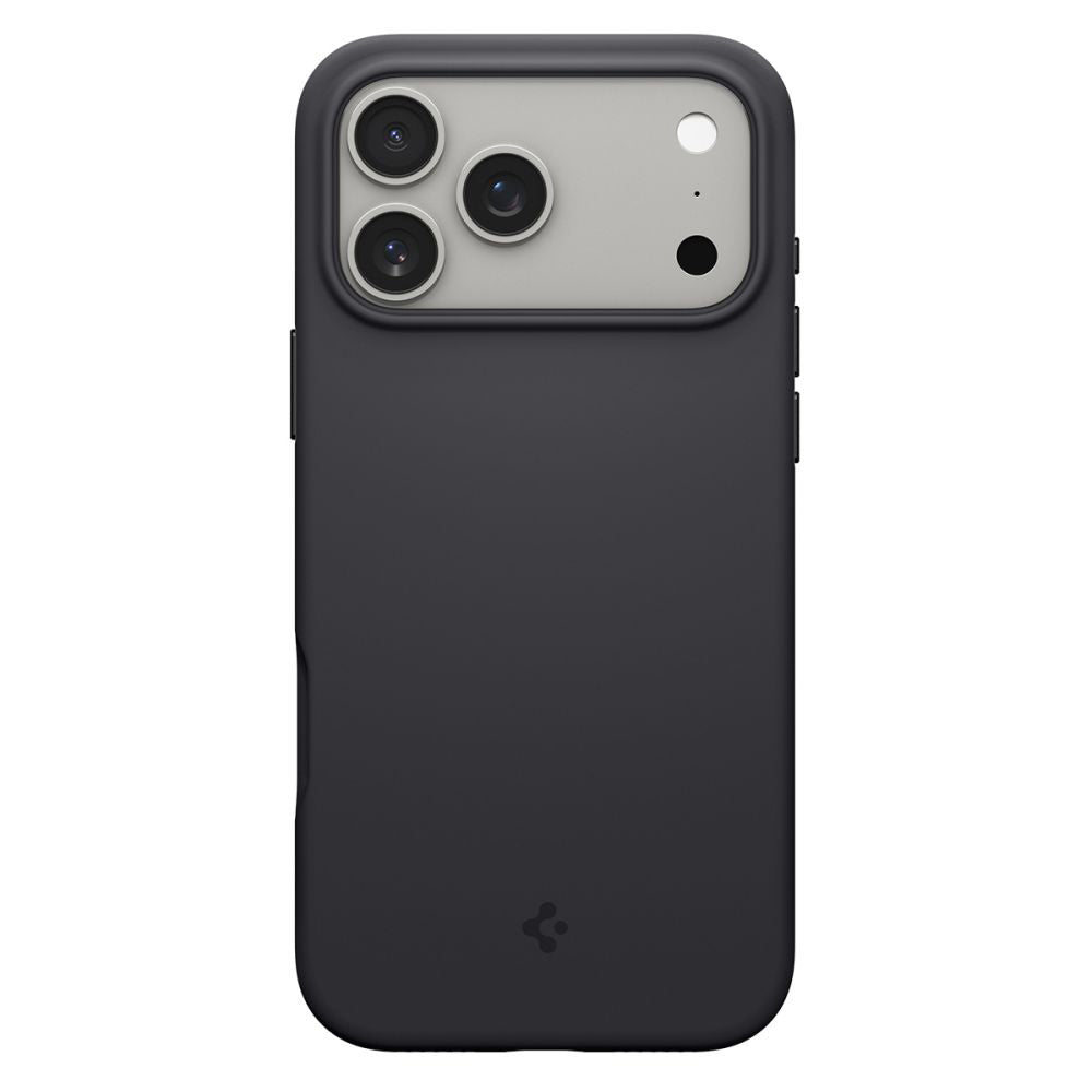 Husa de protectie Spigen Silicone Fit MagSafe (ACS10335) compatibil cu iPhone 17 Pro, Negru