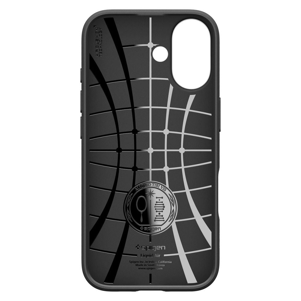 Husa de protectie Spigen Liquid Air (ACS10369) compatibil cu iPhone 17, Negru Mat