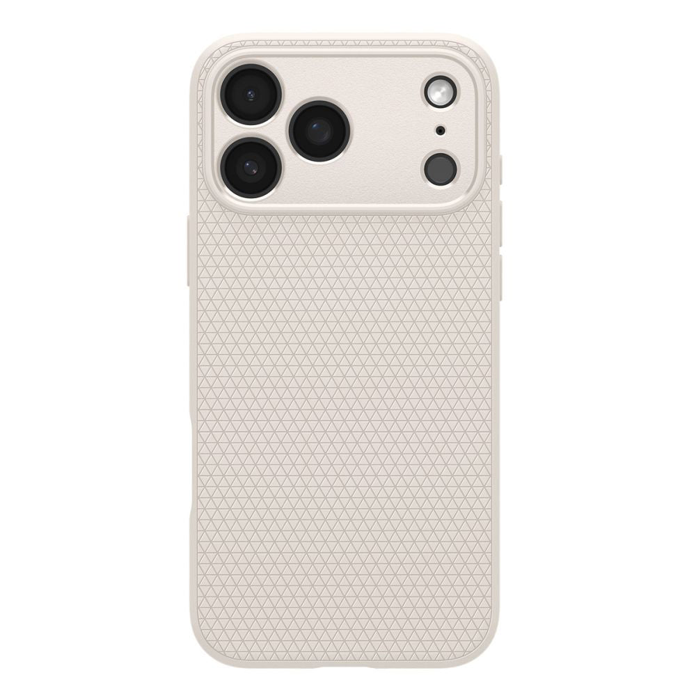 Husa de protectie Spigen Liquid Air (ACS10334) compatibil cu iPhone 17 Pro, Titanium Natural