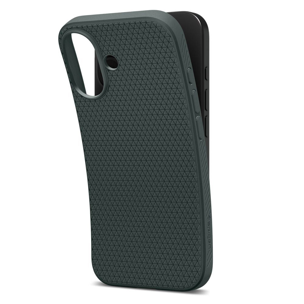 Husa de protectie Spigen Liquid Air (ACS10371) compatibil cu iPhone 17, Abyss Green