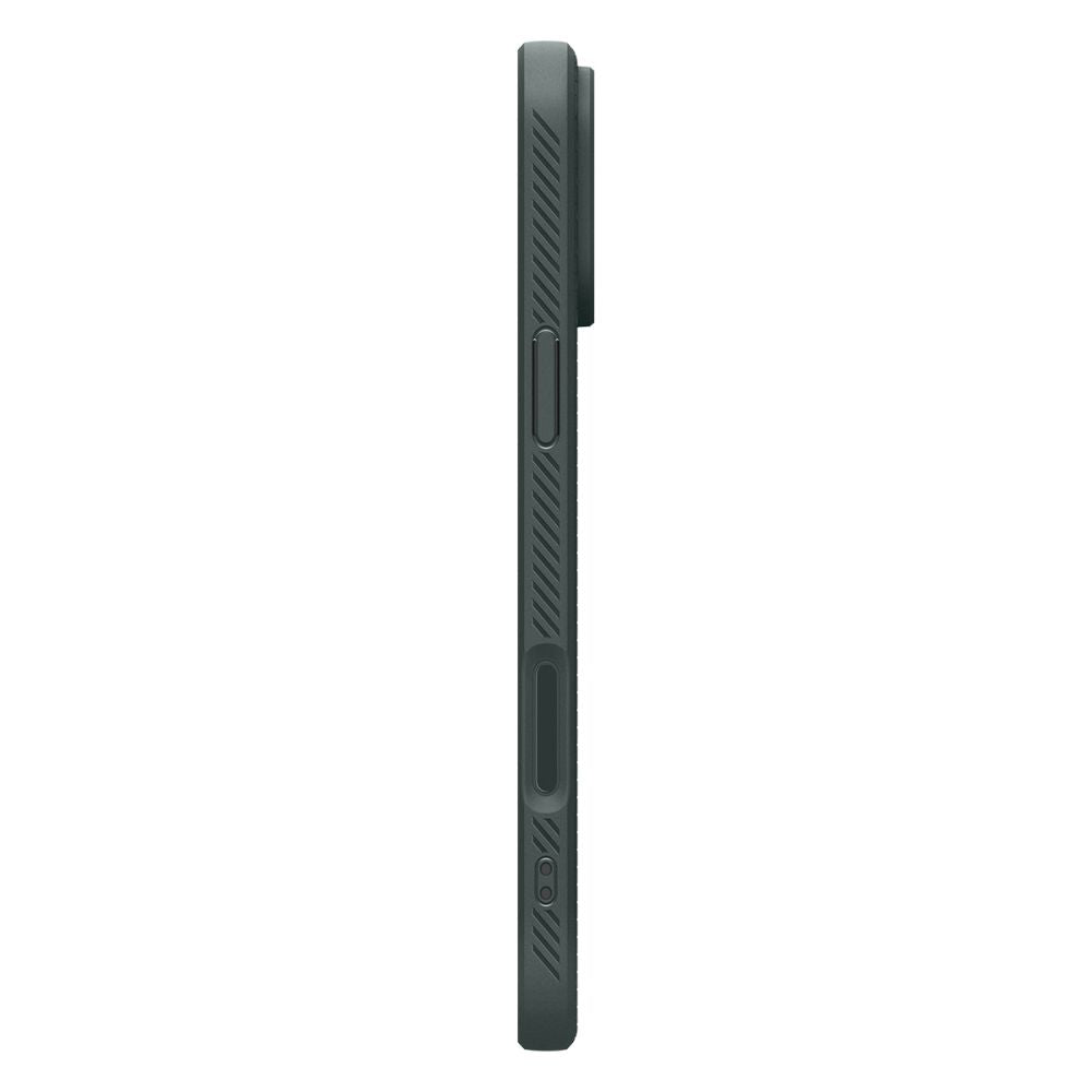 Husa de protectie Spigen Liquid Air (ACS10267) compatibil cu iPhone 17 Pro Max, Abyss Green