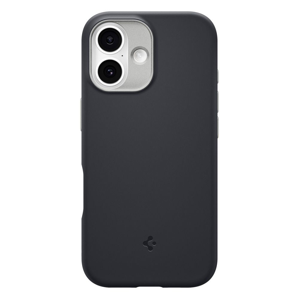 Husa de protectie Spigen Caseology Nano Pop MagSafe (ACS10366) compatibil cu iPhone 17, Negru Sesame
