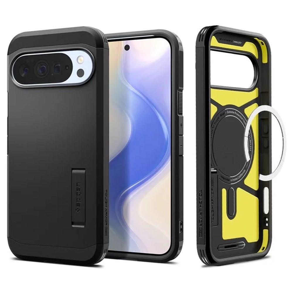 Husa de protectie Spigen Tough Armor MagSafe (ACS09728) compatibil cu Google Pixel 10 Pro XL, Negru