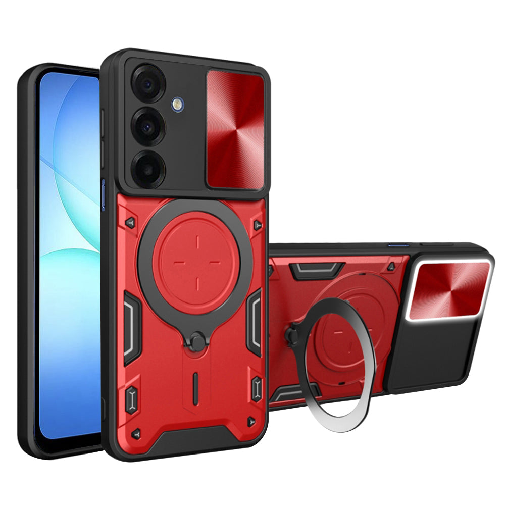 Husa de protectie Techsuit CamGuard Pro compatibil cu Samsung Galaxy A17 5G / A17 4G / M17 / F17, Rosu