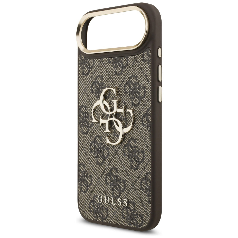 Husa de protectie Guess Hardcase Big 4G Classic Logo (GUHCP17M4GMGCBR) compatibil cu iPhone 17 Air, Maro