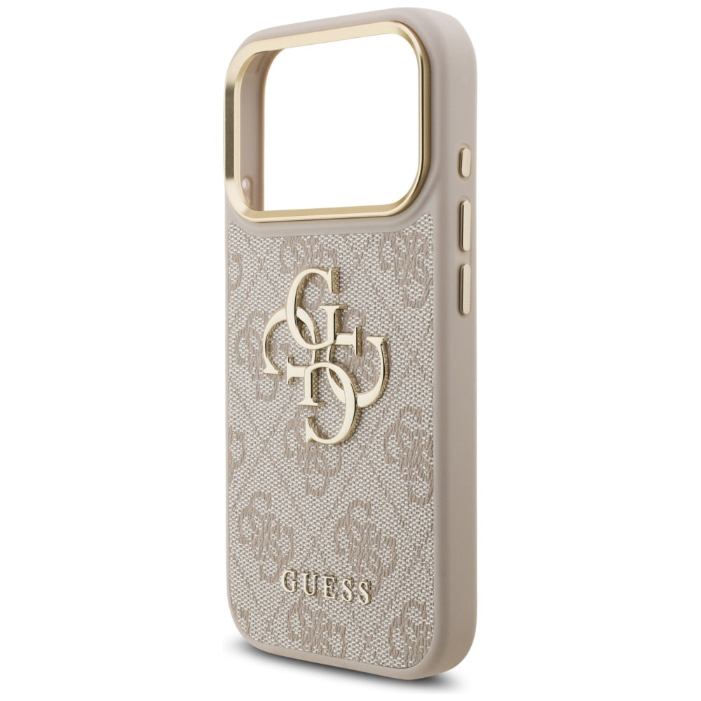 Husa de protectie Guess Hardcase Big 4G compatibil cu iPhone 17 Pro, Roz