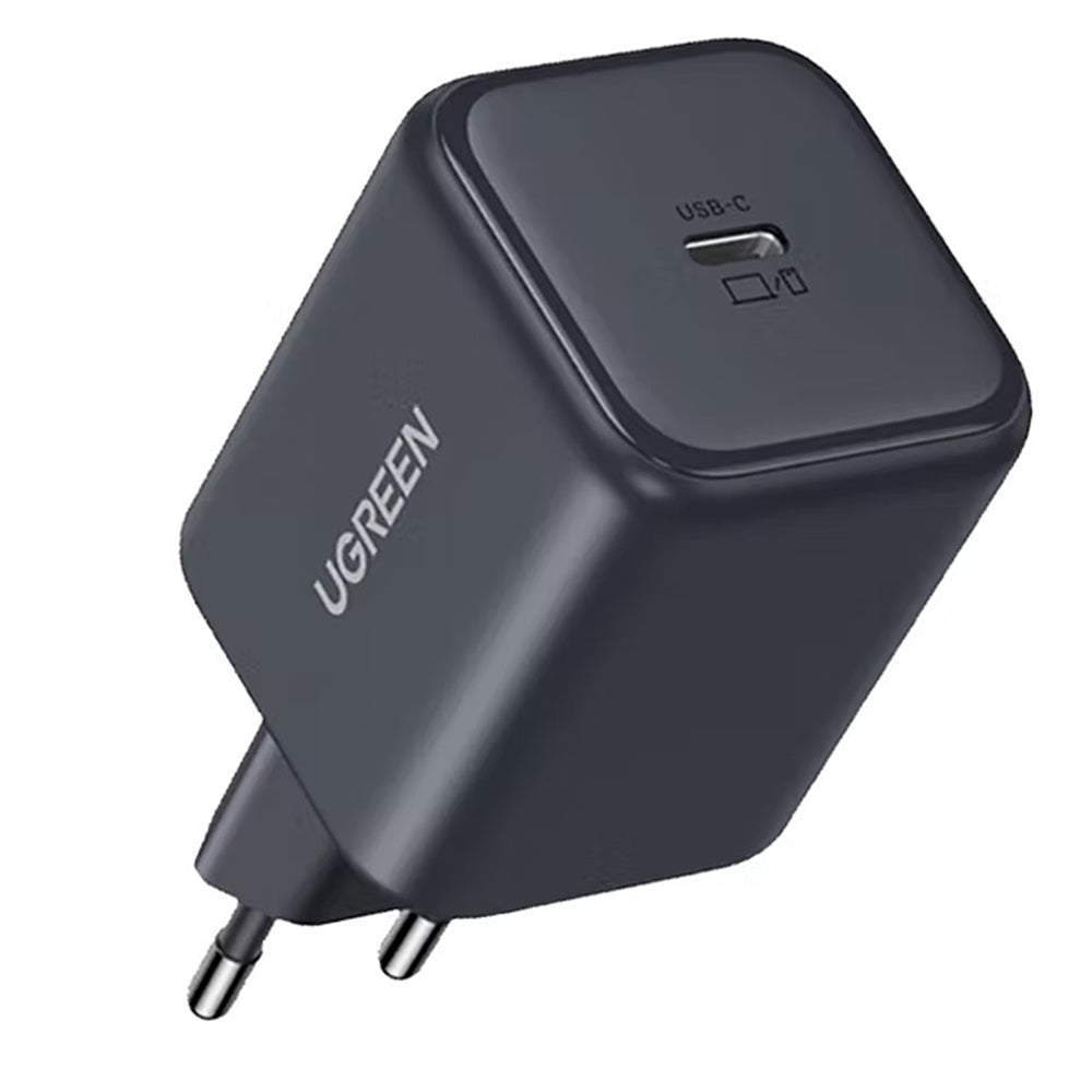 Incarcator Ugreen (65052), USB-C, 45W, GaN, Negru