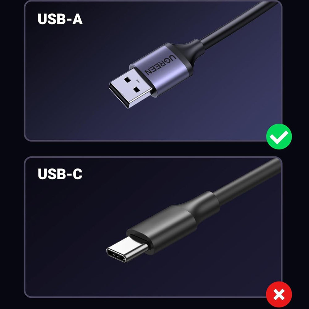 Adaptor Ugreen USB la RJ45 CM648 (25051), 2.5G, Gri