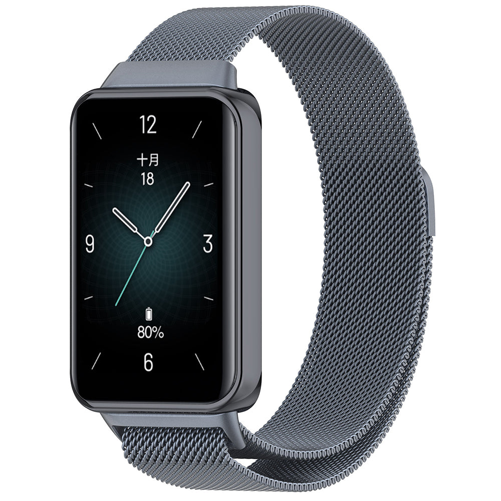Curea smartwatch Techsuit Watchband (W009) compatibil cu Honor Band 9, Albastru