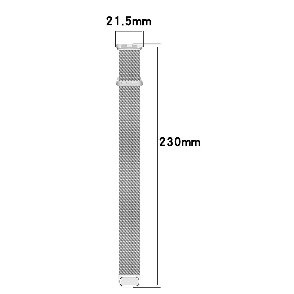Curea smartwatch Techsuit Watchband (W009) compatibil cu Honor Band 9, Argintiu