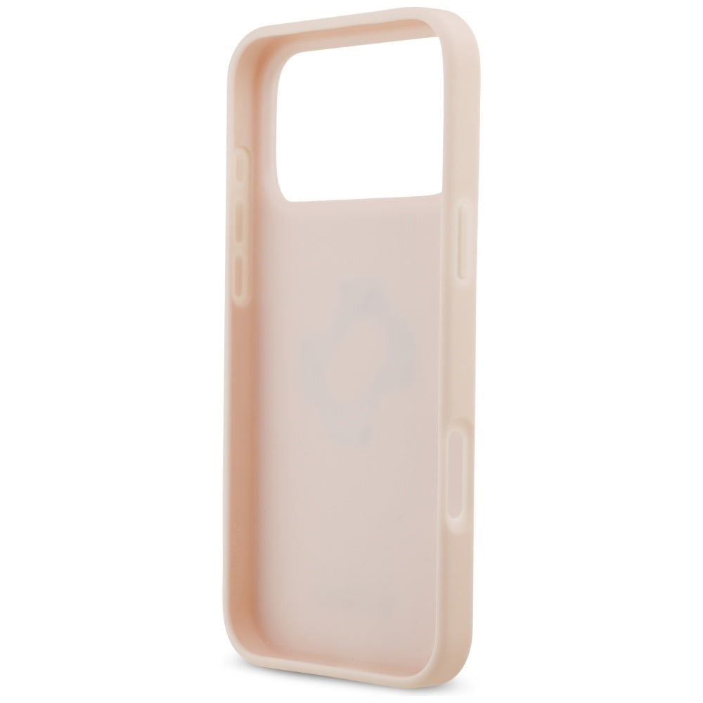 Husa de protectie Guess Hardcase 4G Grained Big and Classic Logo (GUHCP17XPGT4MBP) compatibil cu iPhone 17 Pro Max, Roz