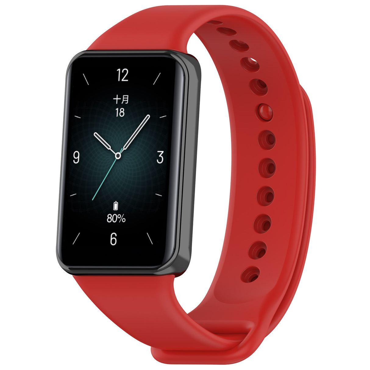 Curea smartwatch Techsuit Watchband (W014) compatibil cu Honor Band 9, Rosu