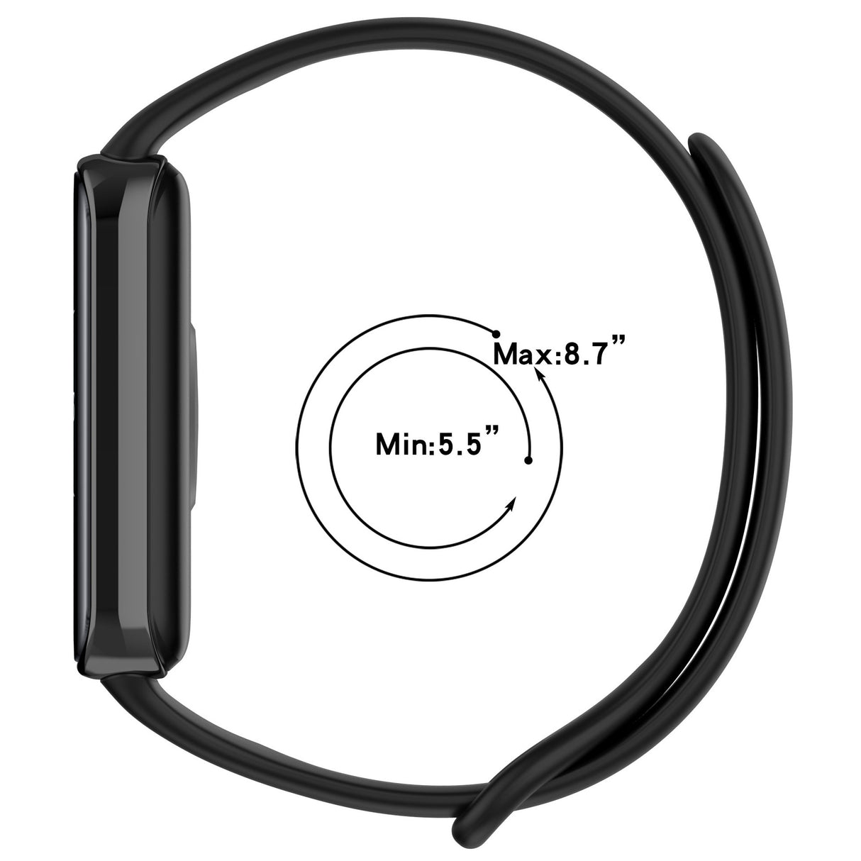 Curea smartwatch Techsuit Watchband (W014) compatibil cu Honor Band 9, Rosu