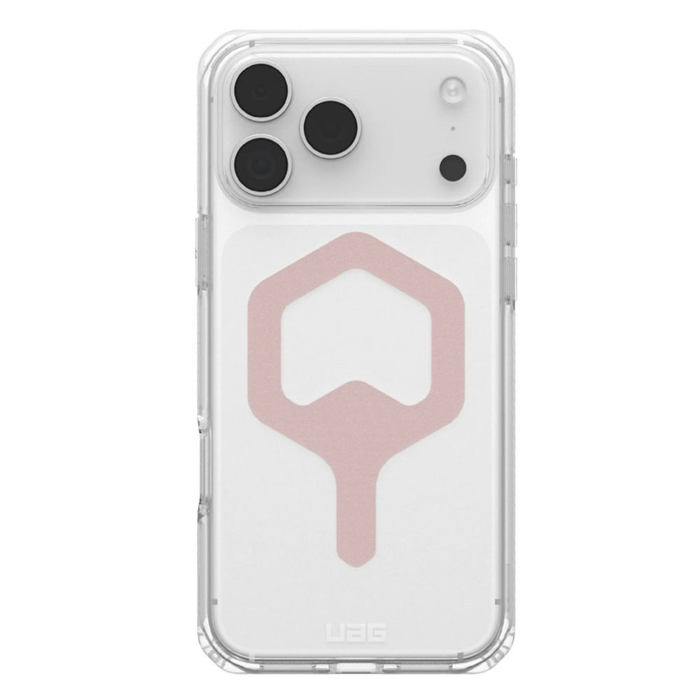 Husa de protectie UAG Plyo MagSafe compatibil cu iPhone 17 Pro, Ice Rose Gold