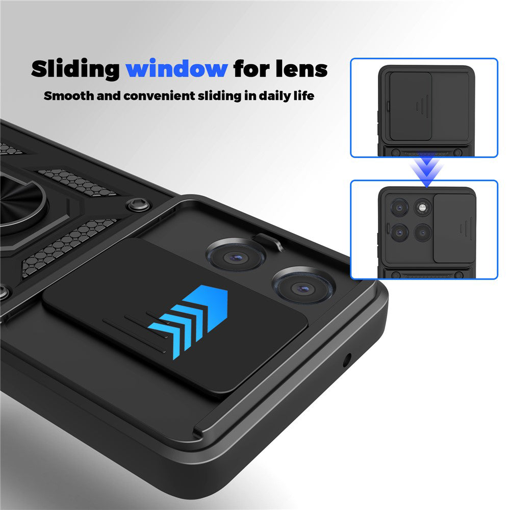 Husa de protectie Techsuit CamShield Series compatibil cu Motorola Moto G86 Power, Negru
