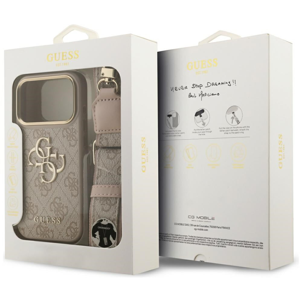 Husa de protectie Guess compatibil cu iPhone 17 Pro, Roz