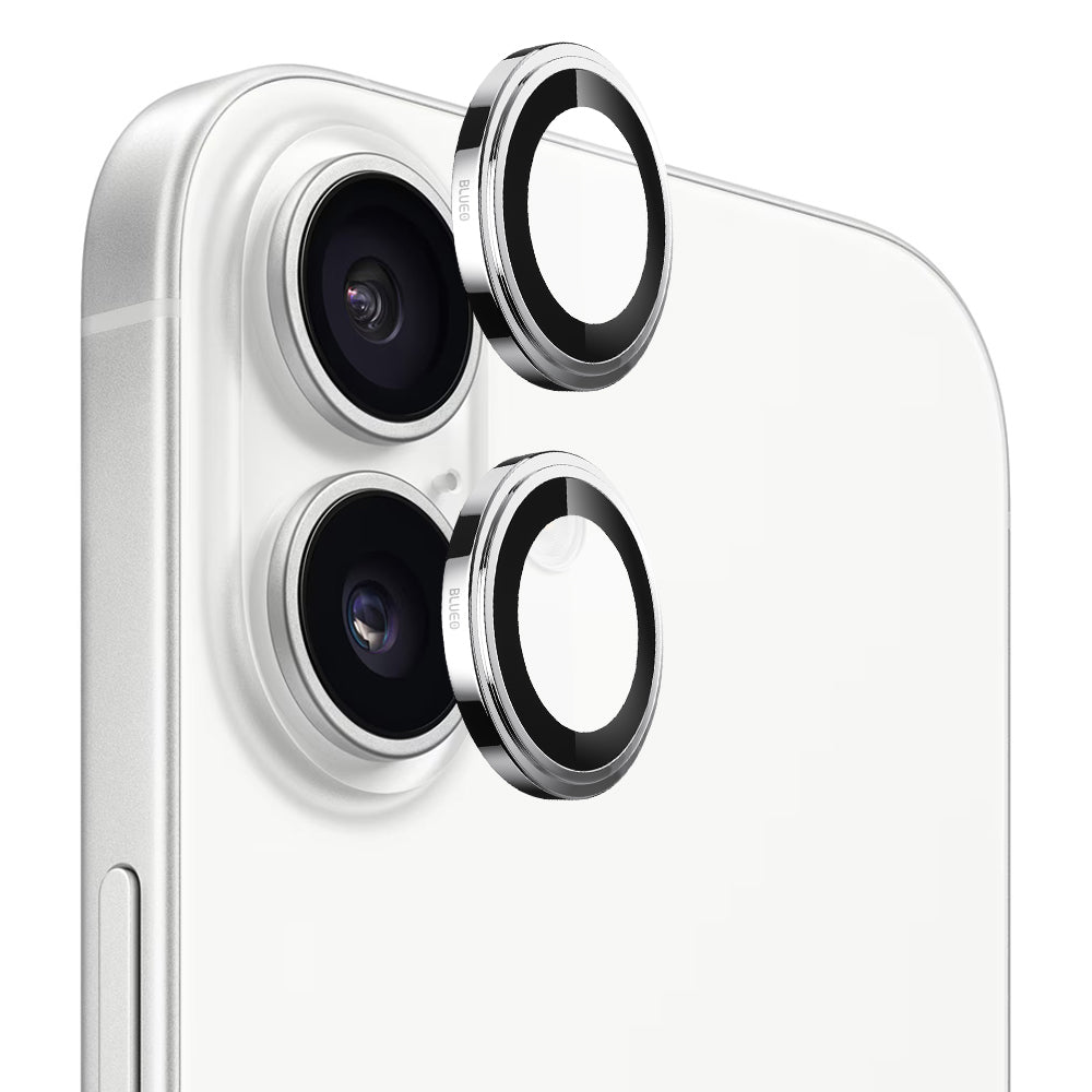 Folie de protectie Blueo Sapphire Crystal Original Lens Glass compatibil cu iPhone 17, Argintiu