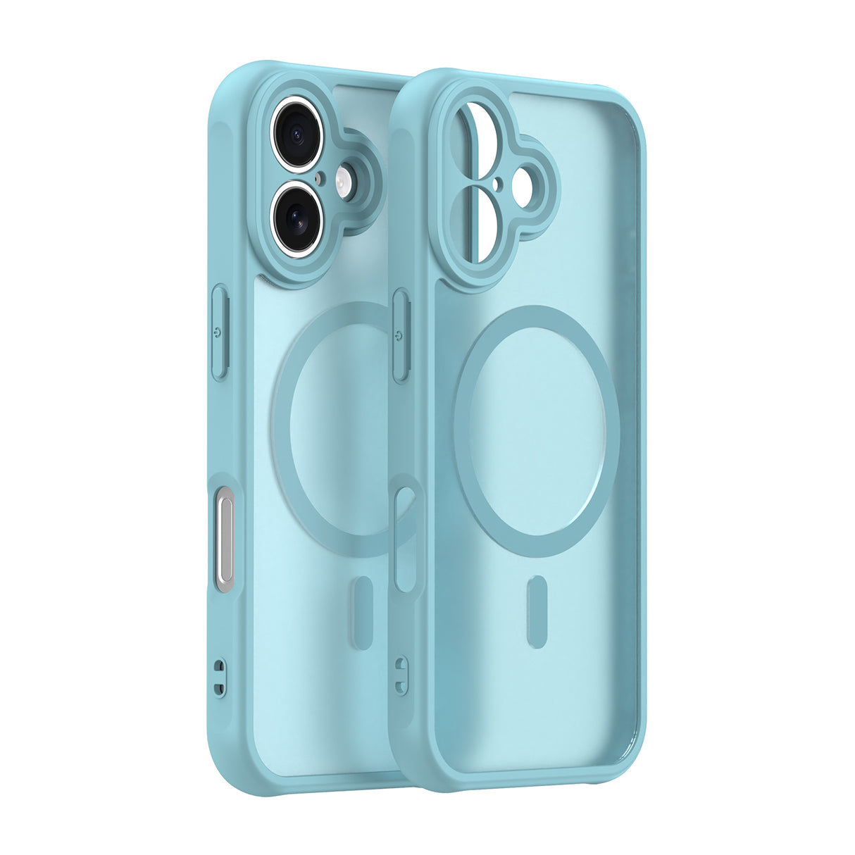 Husa de protectie Techsuit HaloFrost II MagSafe compatibil cu iPhone 16, Verde Menta