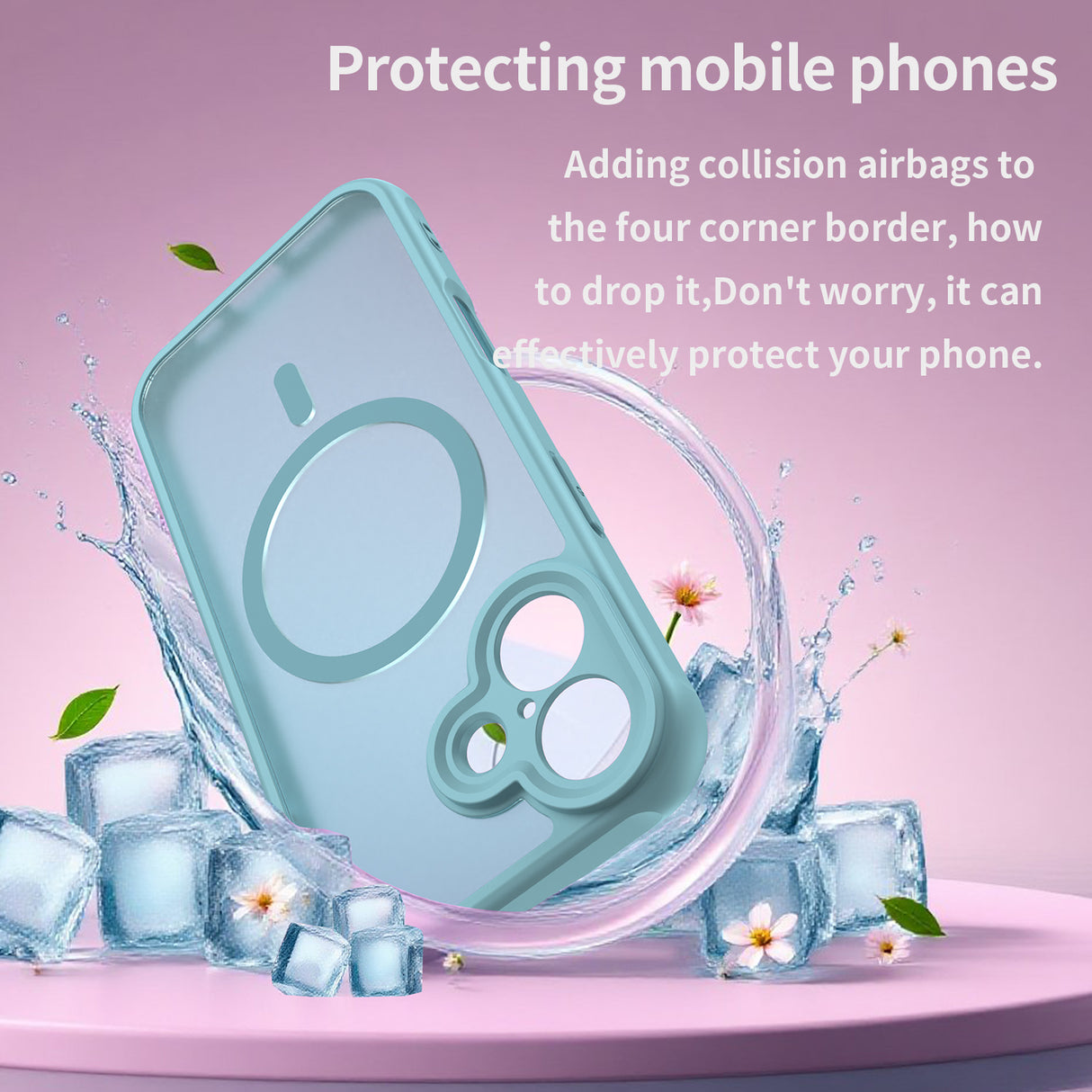 Husa de protectie Techsuit HaloFrost II MagSafe compatibil cu iPhone 16, Verde Menta
