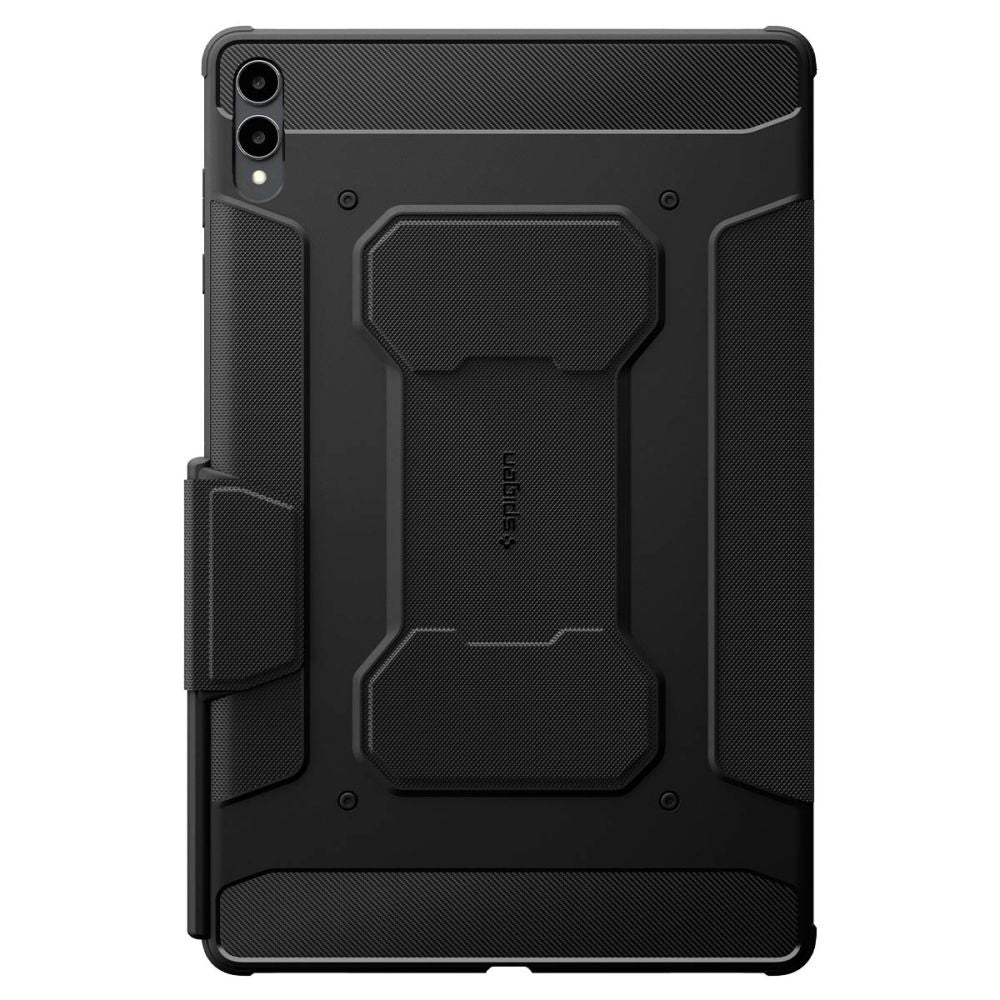 Husa de protectie tableta Spigen Rugged Armor Pro compatibil cu Samsung Galaxy Tab S11 Ultra, Negru