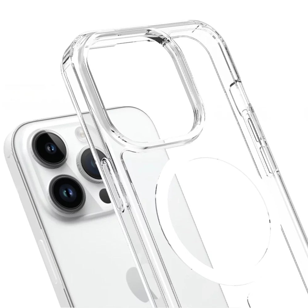 Husa de protectie 3mk Armor MagCase compatibil cu iPhone 16 Pro Max, Transparent