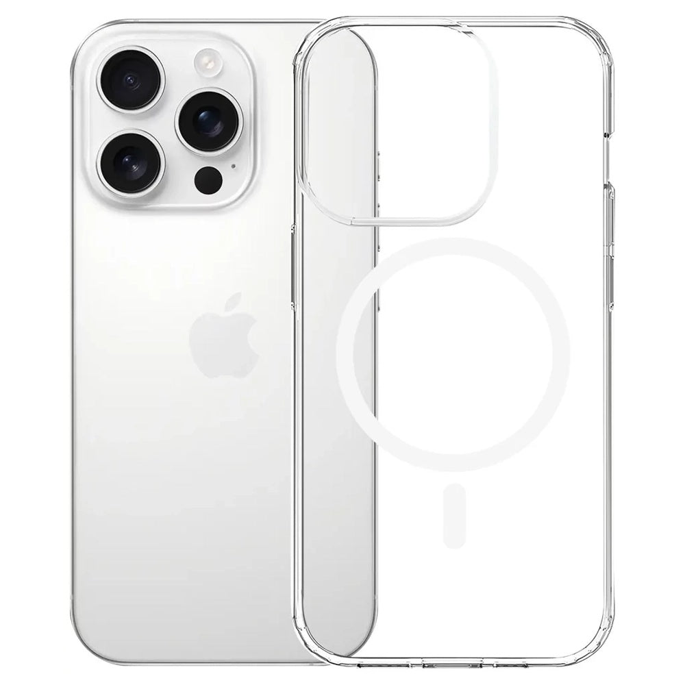 Husa de protectie 3mk Armor MagCase compatibil cu iPhone 16 Pro Max, Transparent