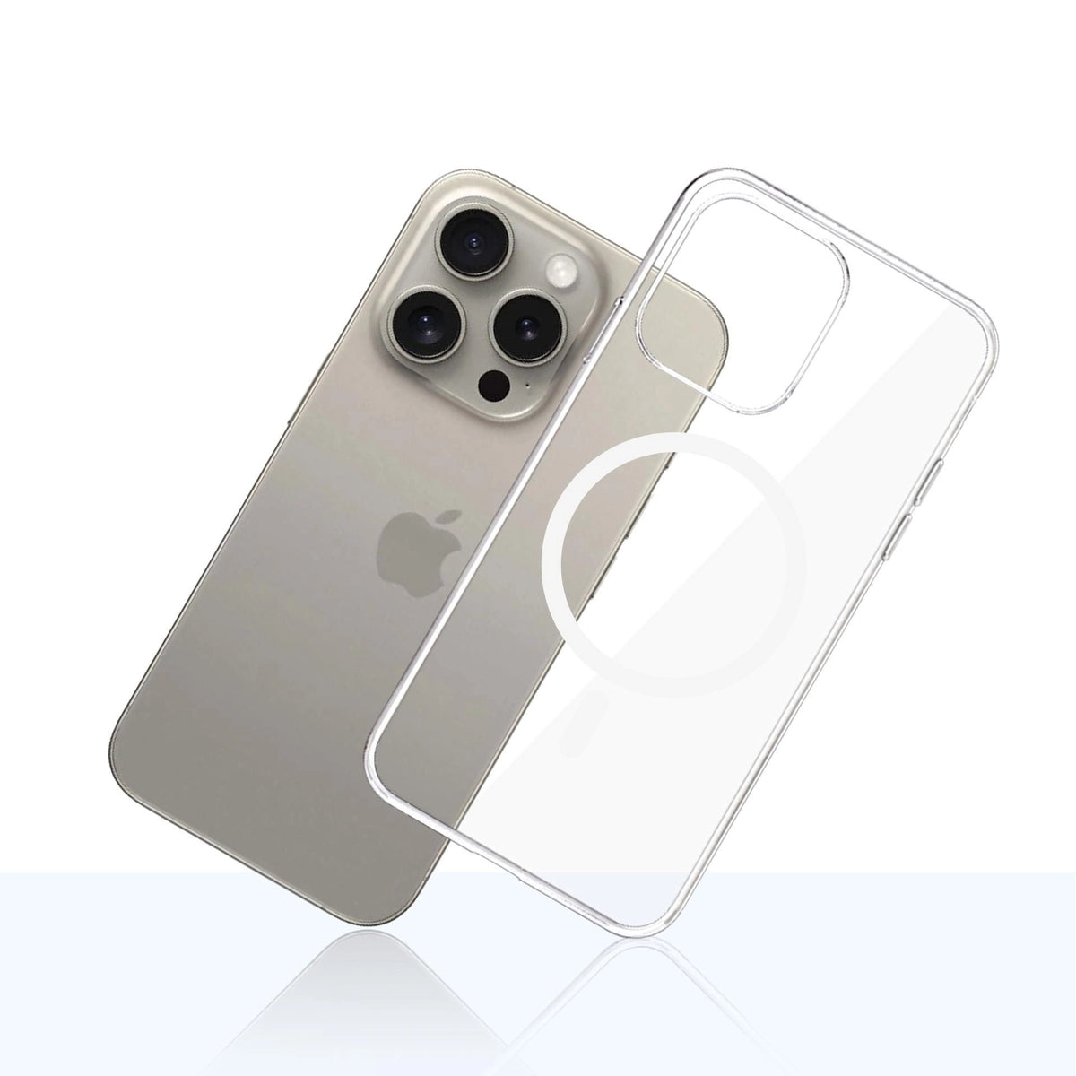 Husă 3mk Clear MagCase transparentă pentru iPhone 15 Pro Max