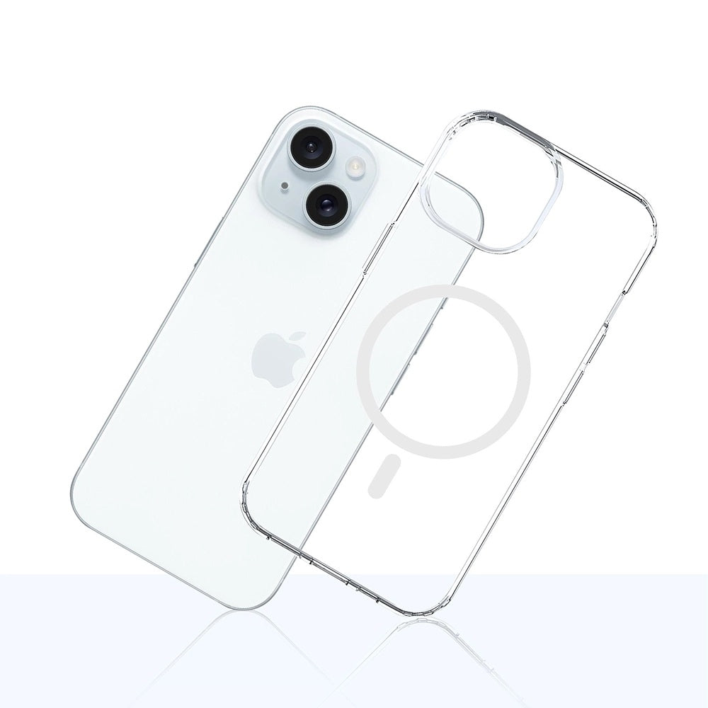 Folie de protectie 3mk Armor MagCase compatibil cu iPhone 15, Transparent