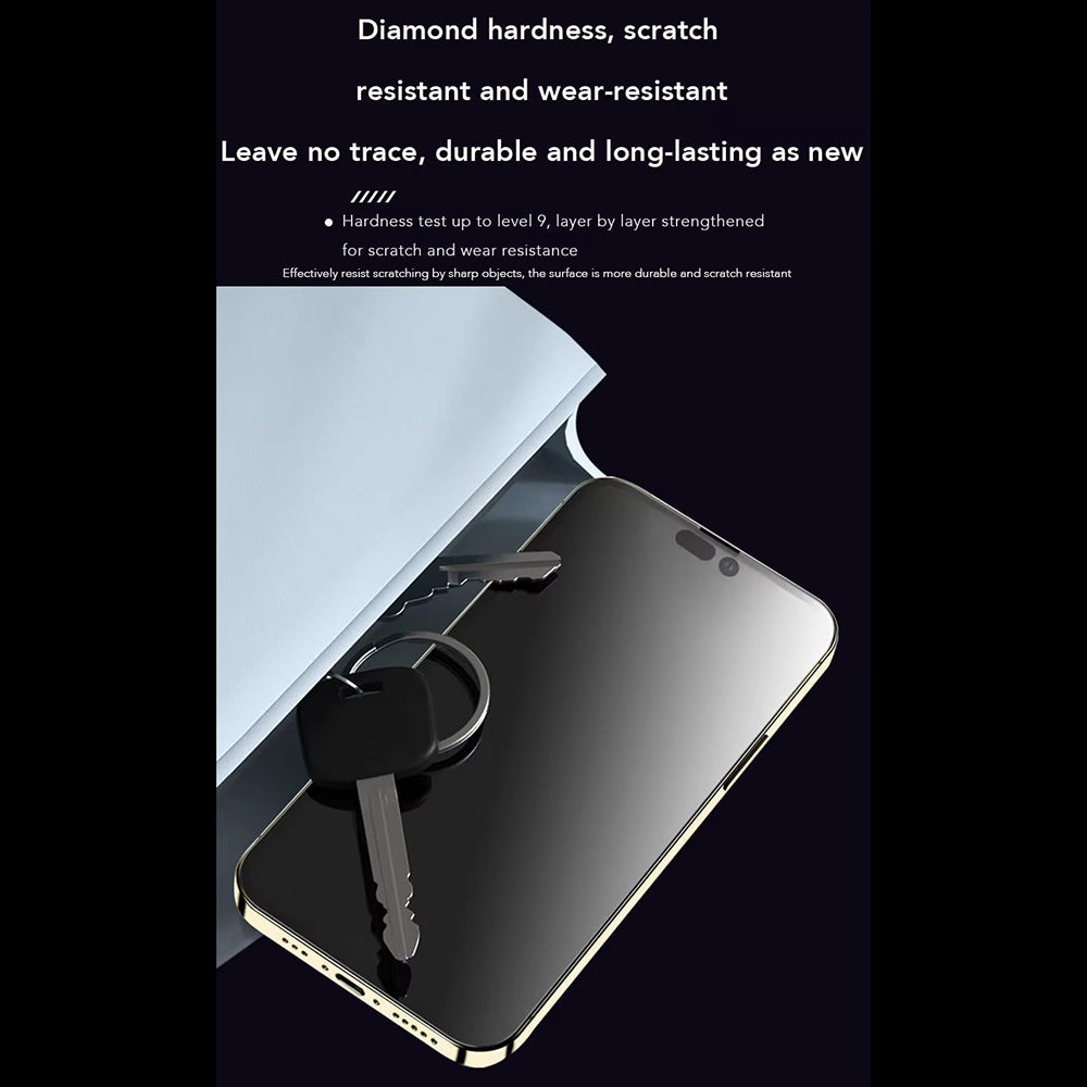 Folie de protectie ANANK 2.5D 1X Reinforced Anti-fingerprint compatibil cu iPhone 16, Negru