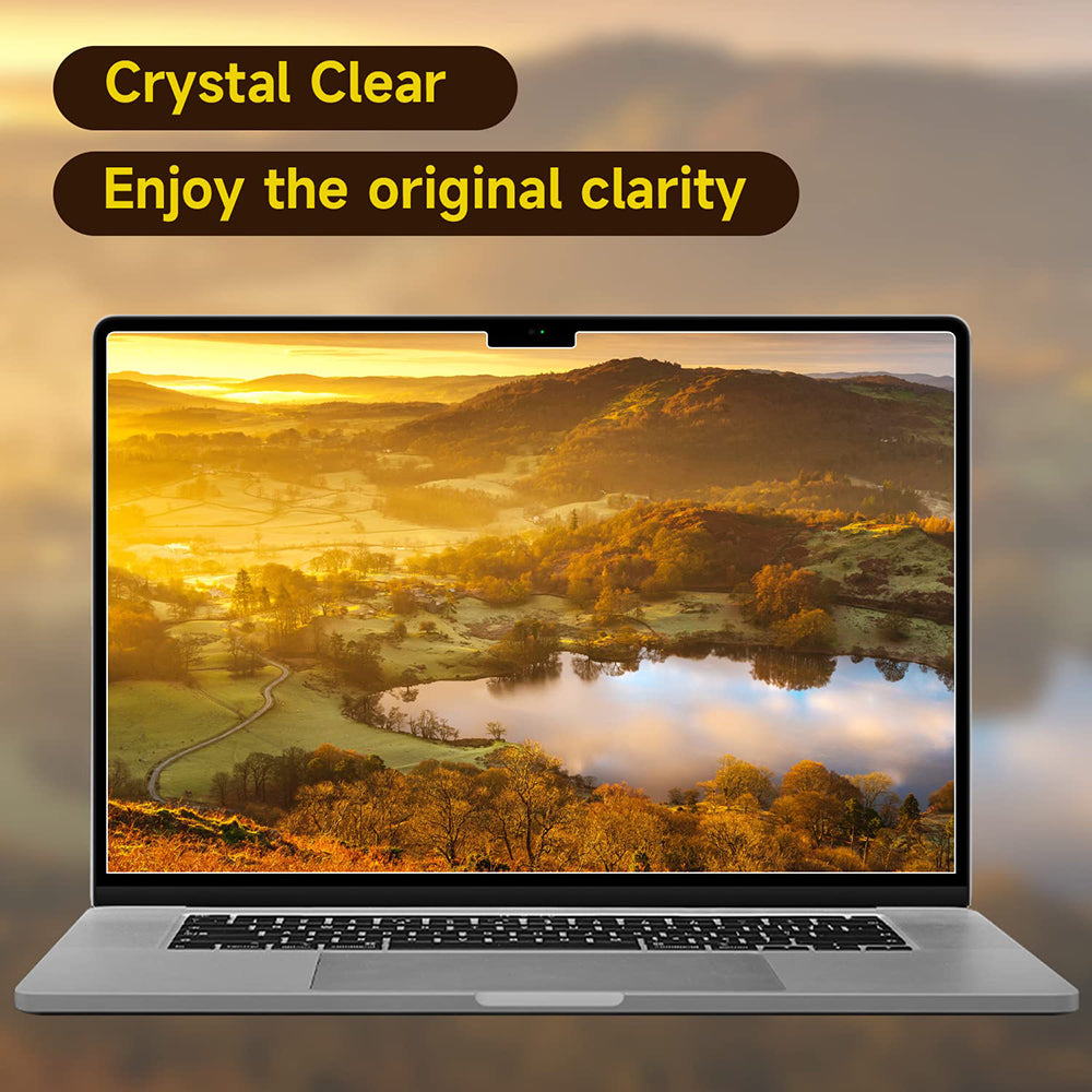 Husa de protectie MacBook Techsuit VisionProX Anti-Blue Light compatibil cu MacBook Air 13" (2018/2017/2020), Transparent Mat
