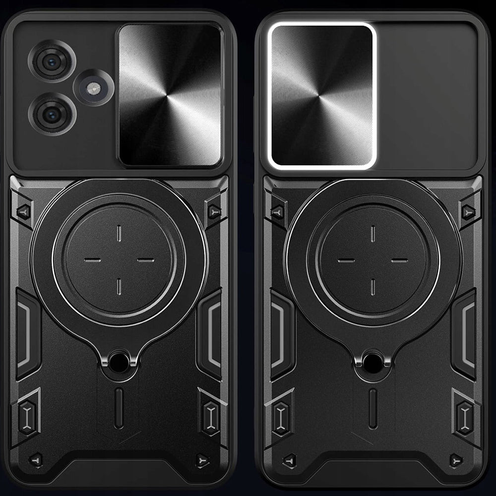 Husă Techsuit CamGuard Pro neagră pentru Motorola Moto G86 Power