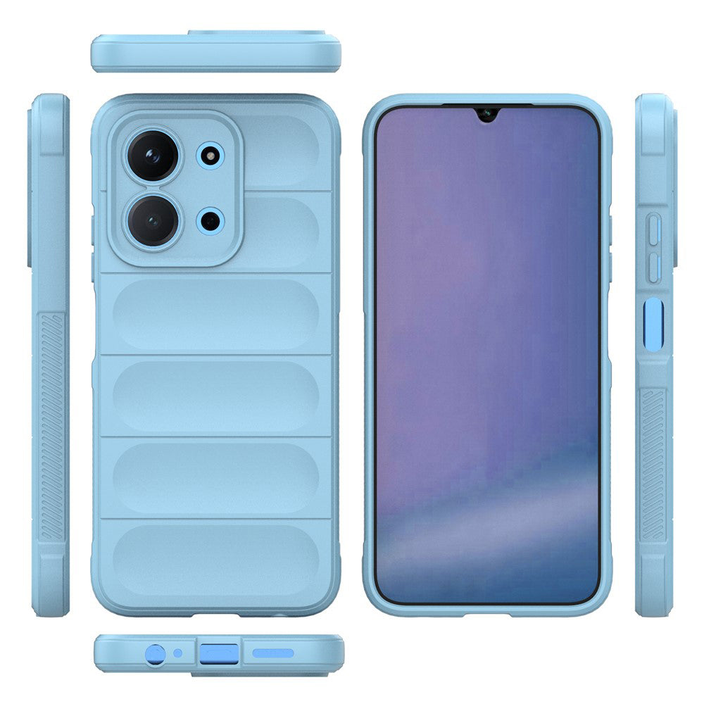 Husa de protectie Techsuit Magic Shield compatibil cu Xiaomi Redmi 15C 4G / Redmi 15C 5G, Bleu