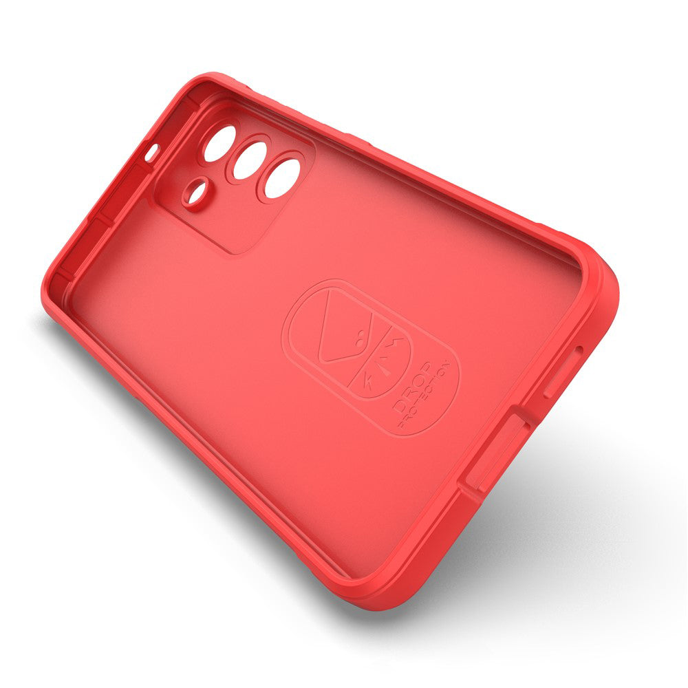Husa de protectie Techsuit Magic Shield compatibil cu Samsung Galaxy S25 FE, Rosu