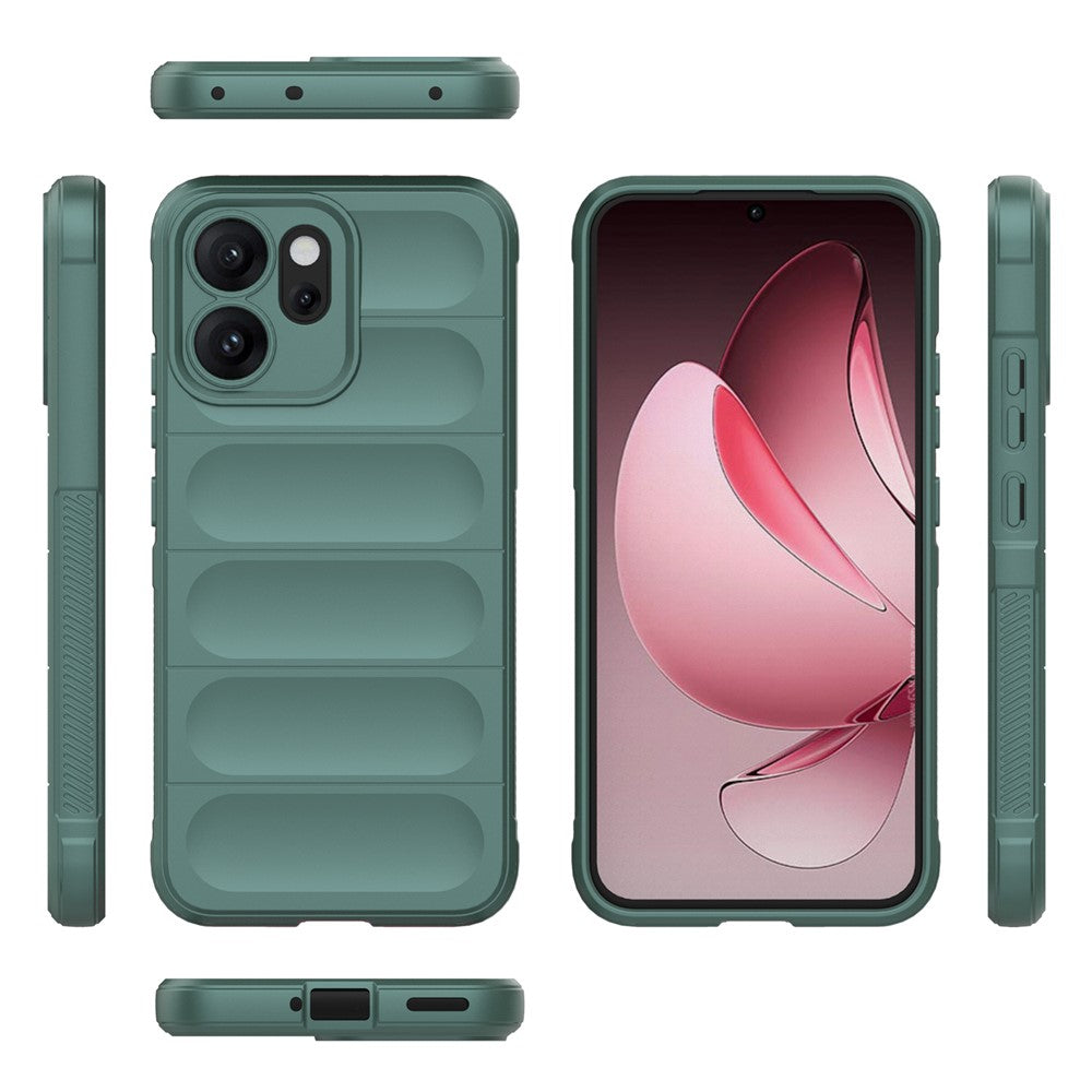 Husa de protectie Techsuit Magic Shield compatibil cu Oppo Reno14 F / Reno14 FS 5G, Verde